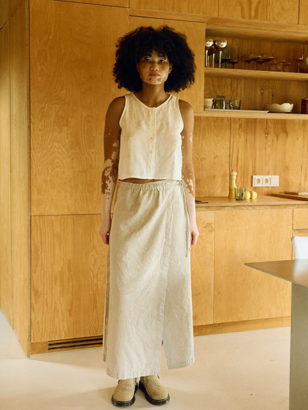 Linenfox Maxi Skirt